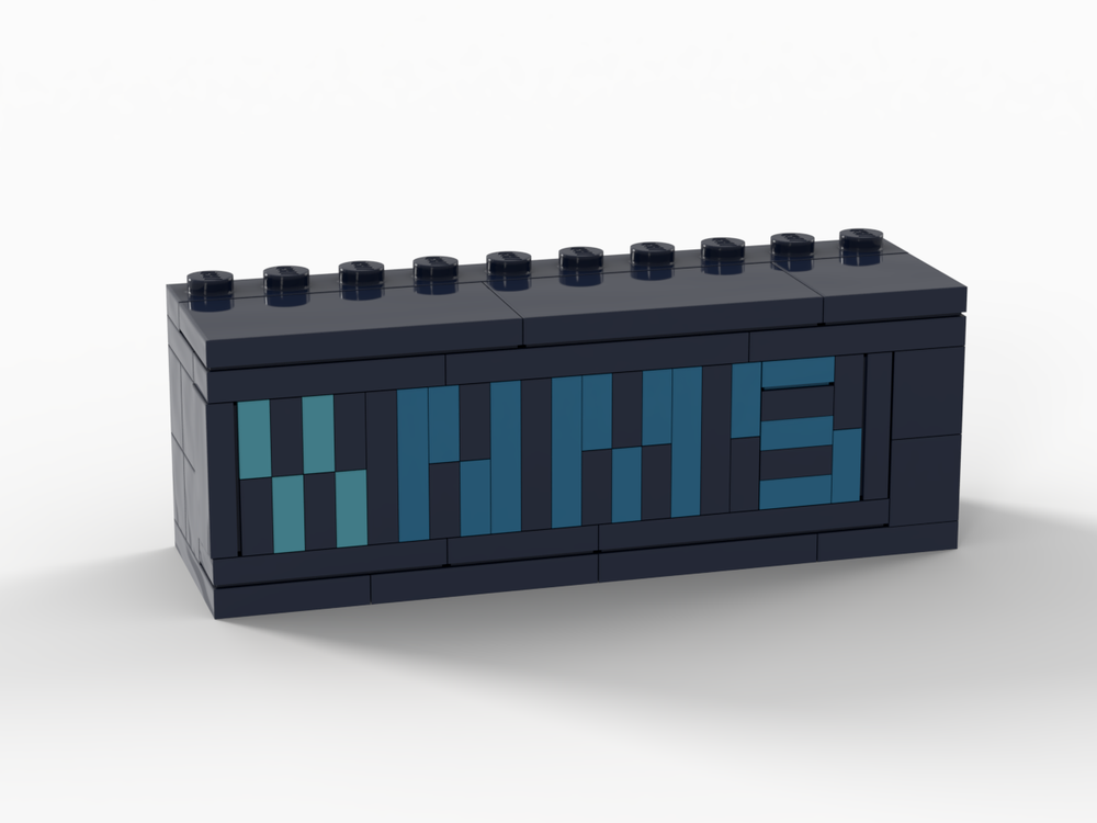 Lego NMS Centre Sign