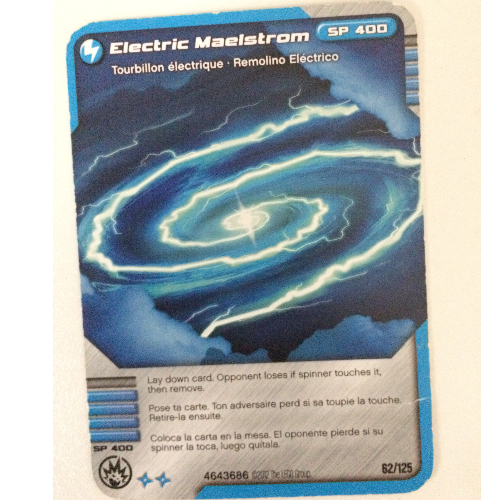 Lego Trading Card, Ninjago Deck #2: 62 - Electric Maelstrom - North American Version / [No Color/Any Color]