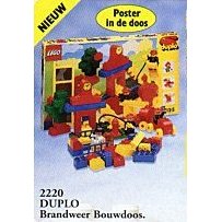 Lego Build N' Play Fire Theme