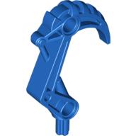Lego Large Figure Weapon, Claw Hook with Axle / Blue