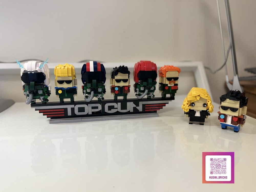 Lego TOP GUN Brickheadz Collection