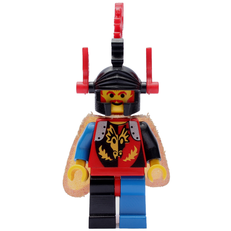 Lego Dragon Master (Dragon Knights) - Red Plumes, Cape