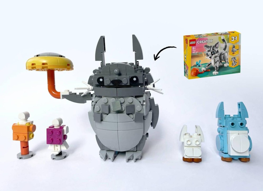 Lego My Neighbor Totoro Creator Cat Alt Build 31163