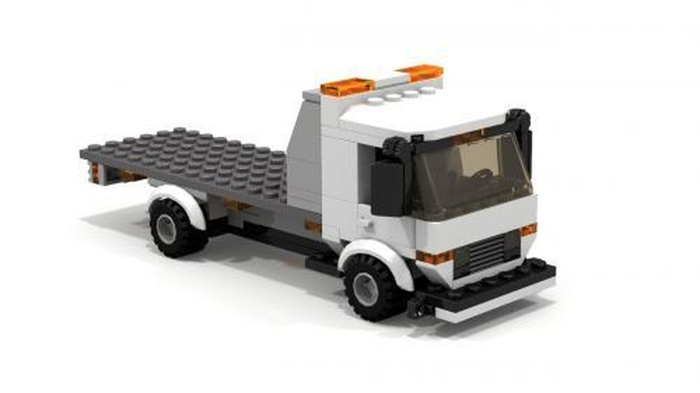 Lego Flatbed Tow Truck