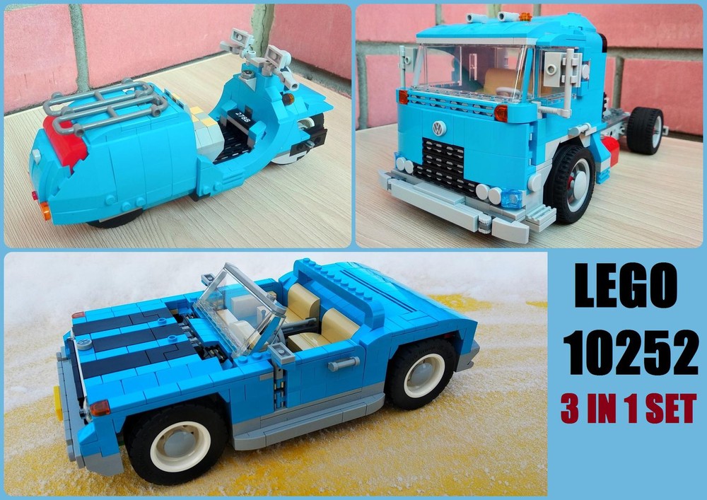 Lego 10252 3 IN 1 SET