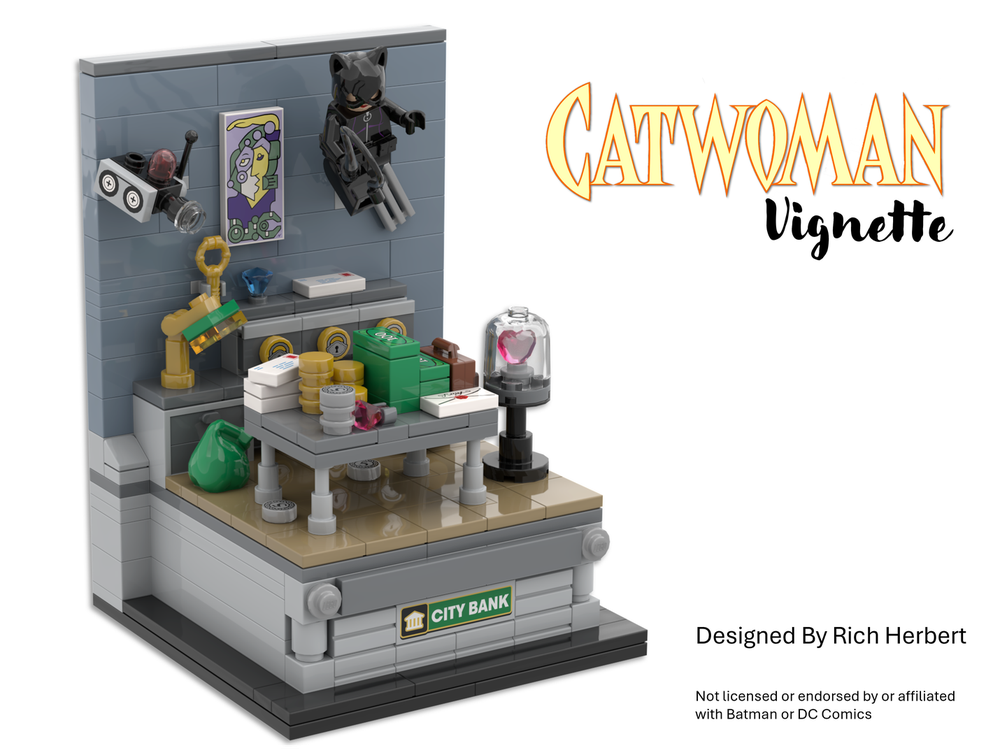 Lego Catwoman Vignette