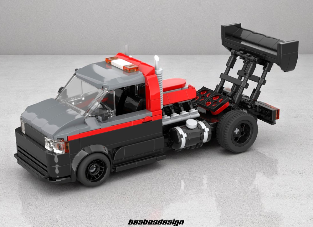 Lego VW Transporter, A-Team Dragster