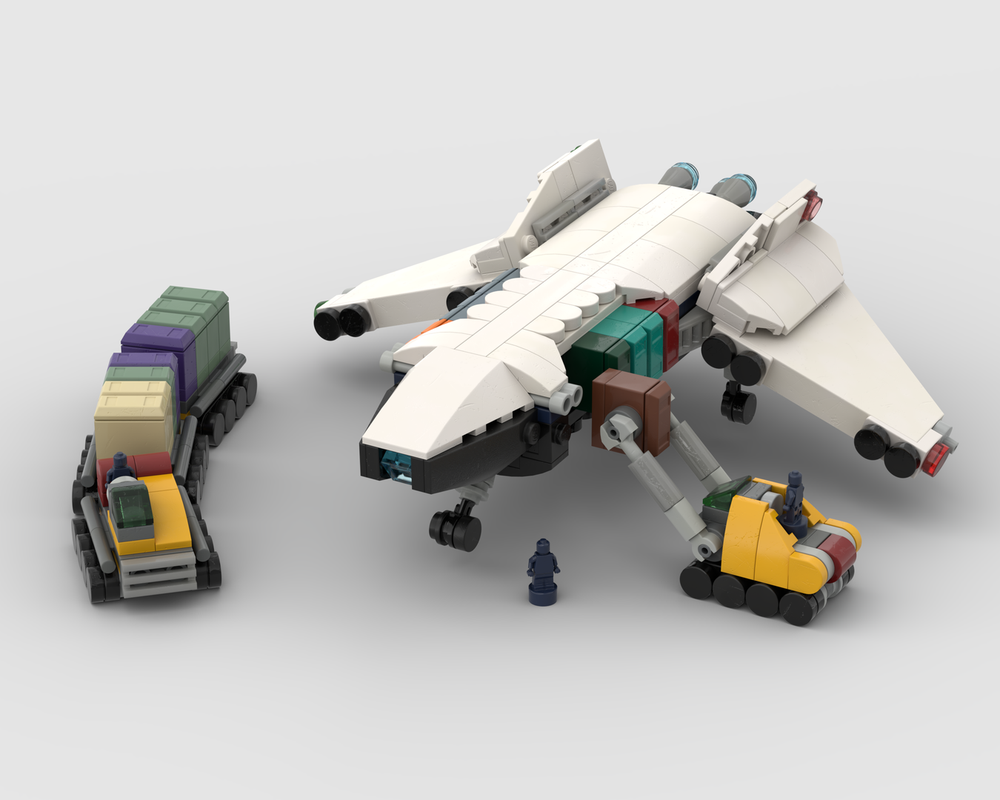 Lego Micro Cargo Shuttle
