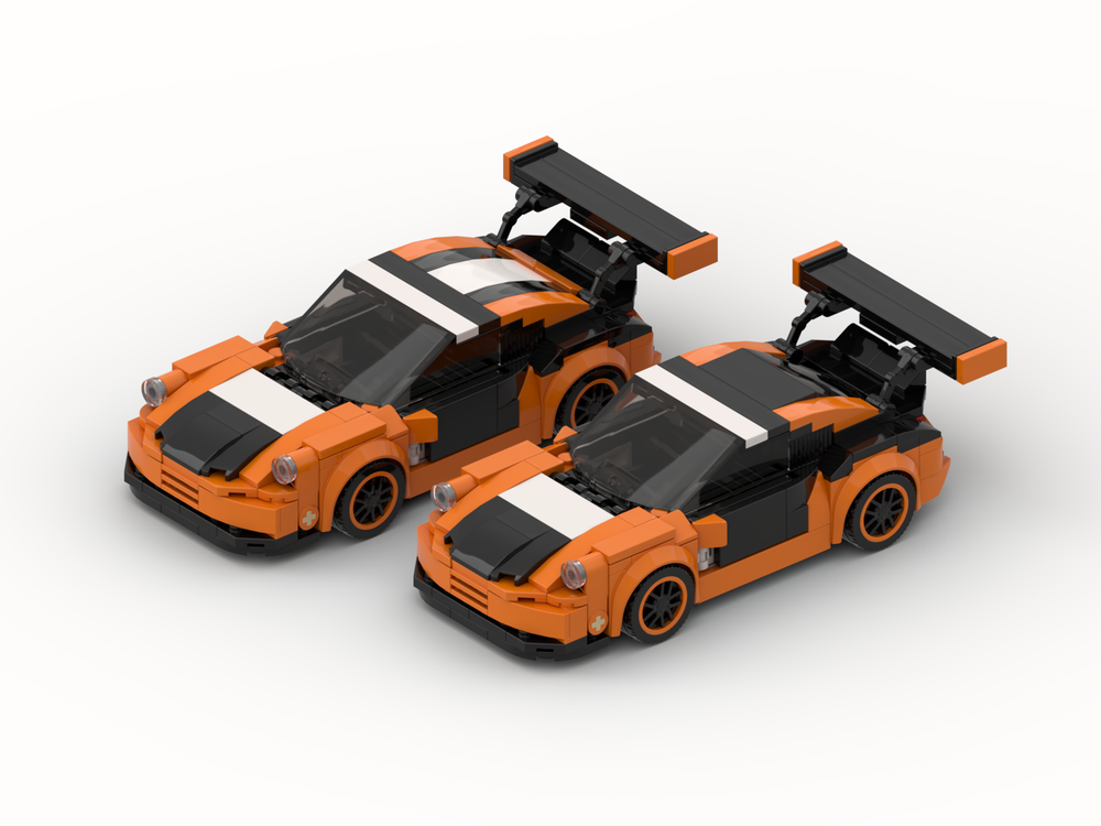 Lego Porsche Carrera Cup: GP Elite - Porsche 992 GT3 Cup (8w)