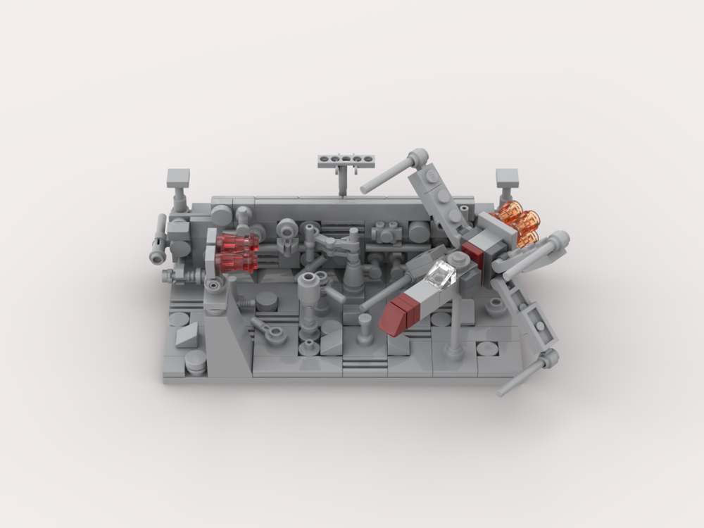 Lego Death Star Trench