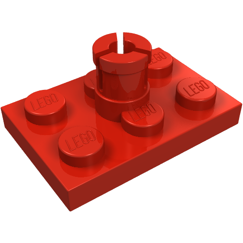 Lego Plate Special 2 x 3 with Helicopter Rotor Holder