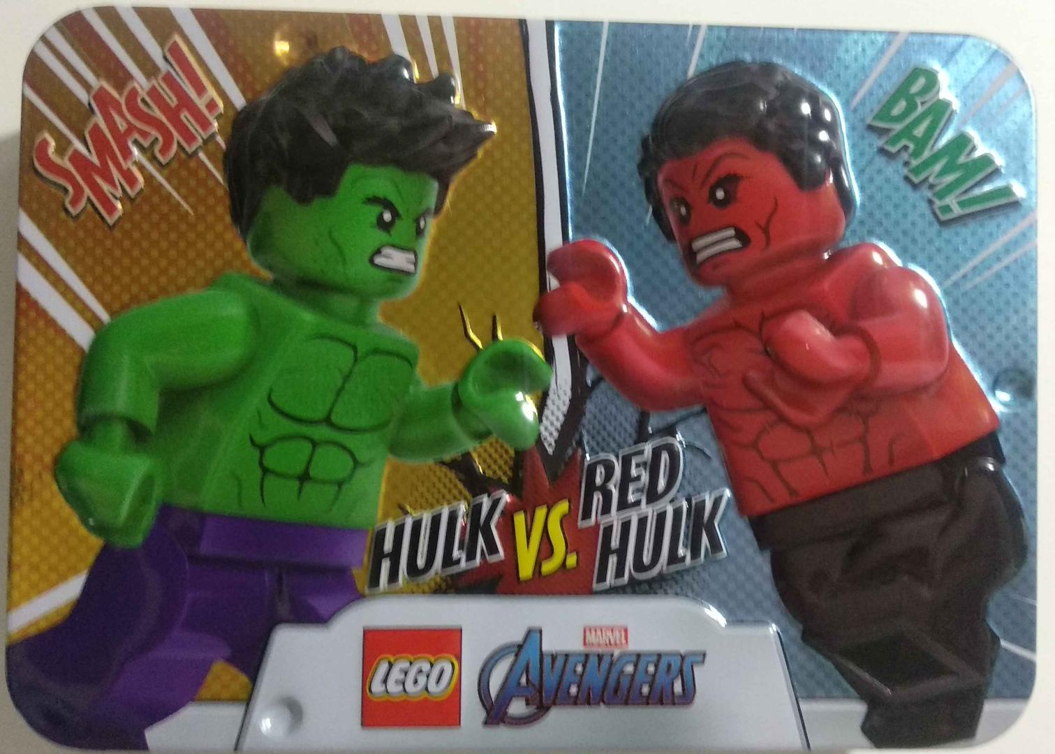 Lego Hulk vs. Red Hulk