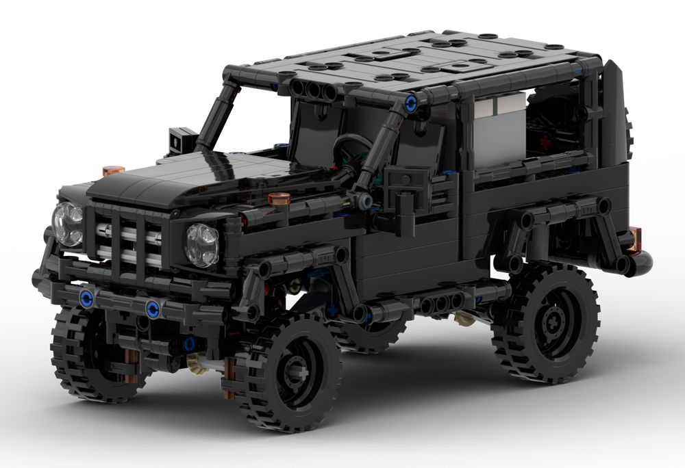 Lego Mercedes-Benz G-Wagen SWB (2L control+ chassis)