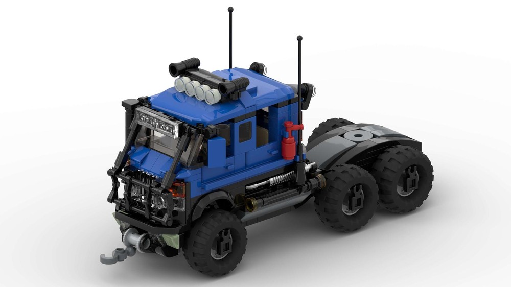 Lego Offroad adventure tracktor truck (doublecab)