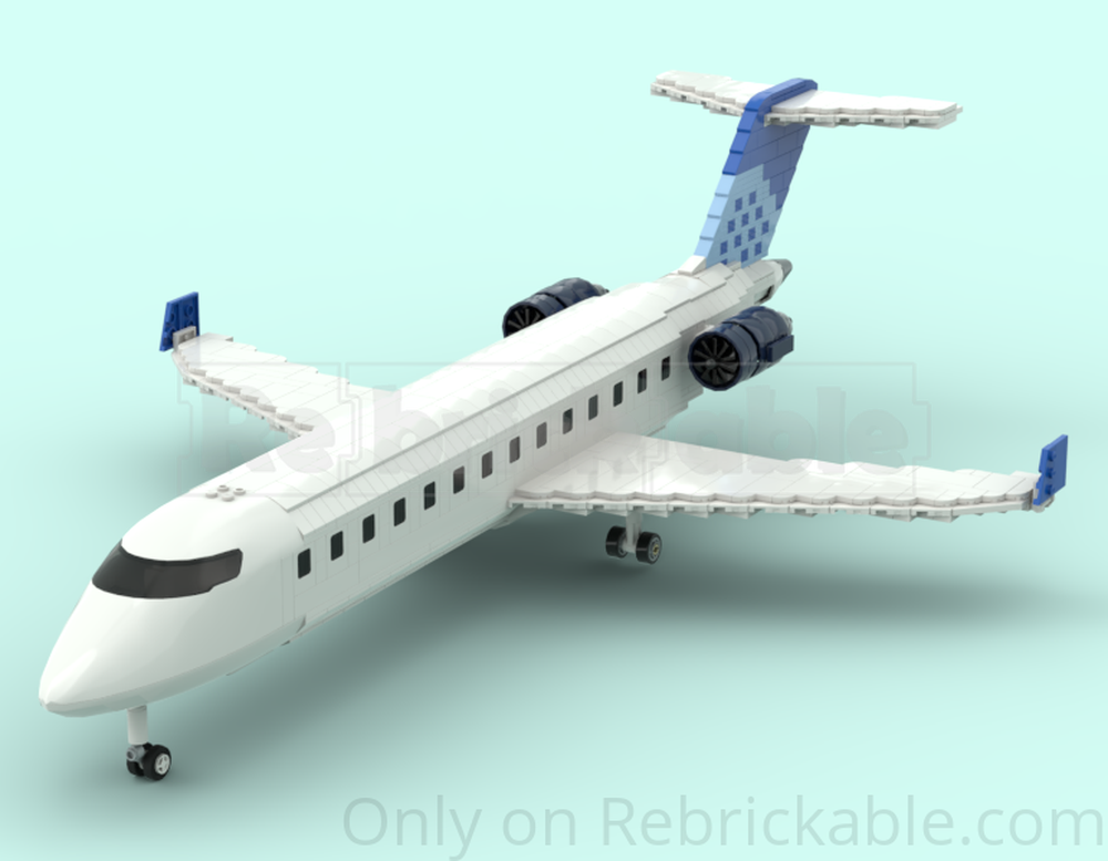 Lego CRJ-700 - United Airlines