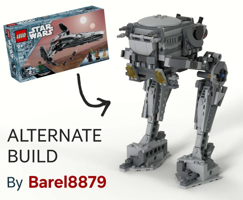 Lego "Sith Strider" - A Modified AT-ST (75383)