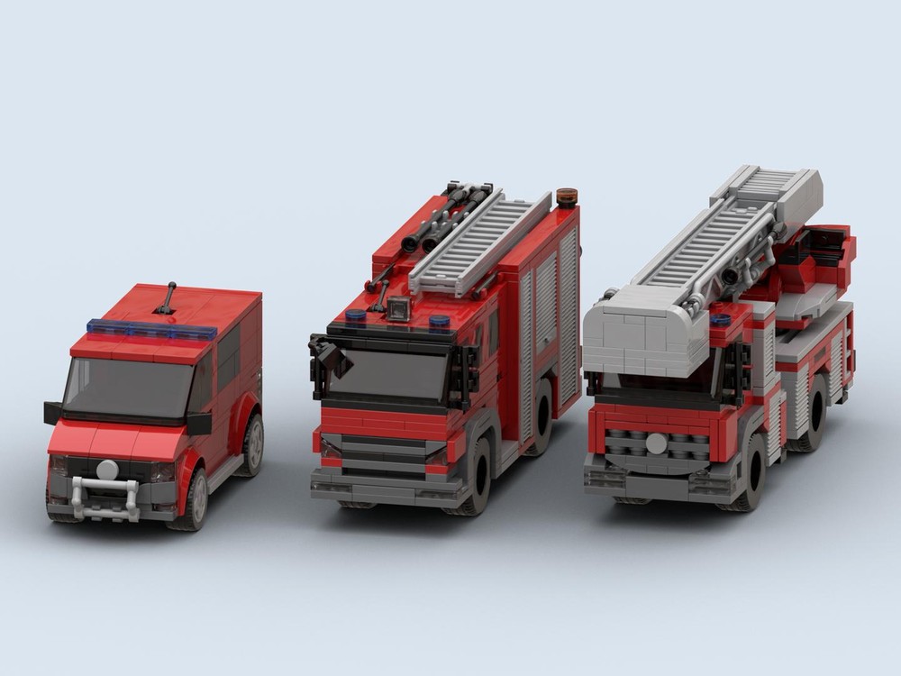 Lego Amsterdam Fire Vehicles Pack