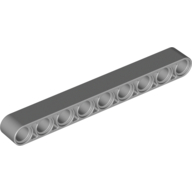 Lego Technic Beam 1 x 9 Thick / Light Bluish Gray