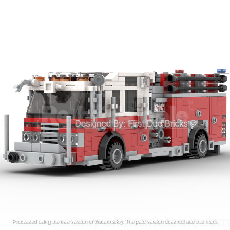 Lego American Fire Engine-Rescue