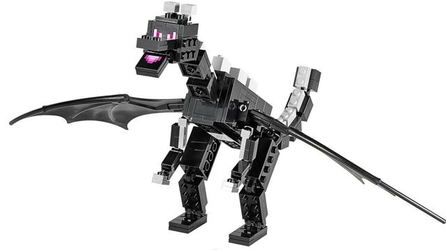 Lego Minecraft Ender Dragon, Redesigned Version - Brick Built