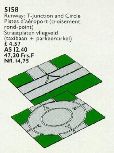 Lego T-Junction, Circle Plates