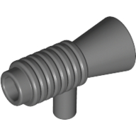 Lego Equipment Weapon, Loudhailer / Speaker / Blaster / Space Gun / Dark Bluish Gray