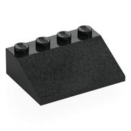 Lego Brick Sloped 33° 3 x 4 / Black