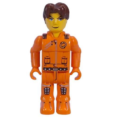 Lego Juniors Midifig, Jack Stone - Orange Outfit