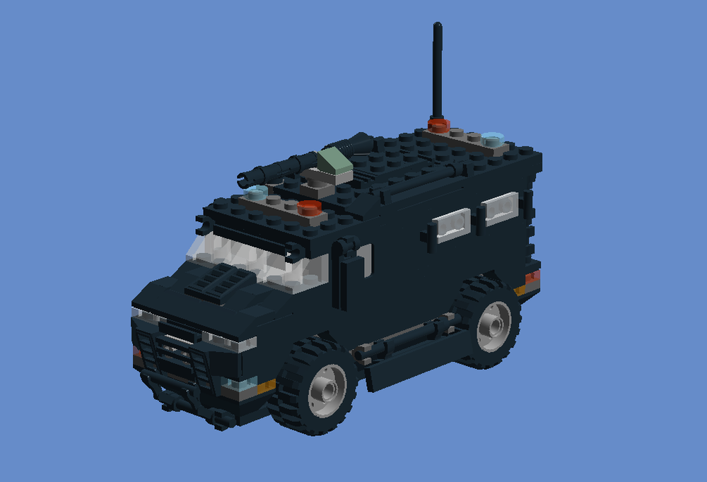 Lego Armored "Bear" Swat Truck 2.0