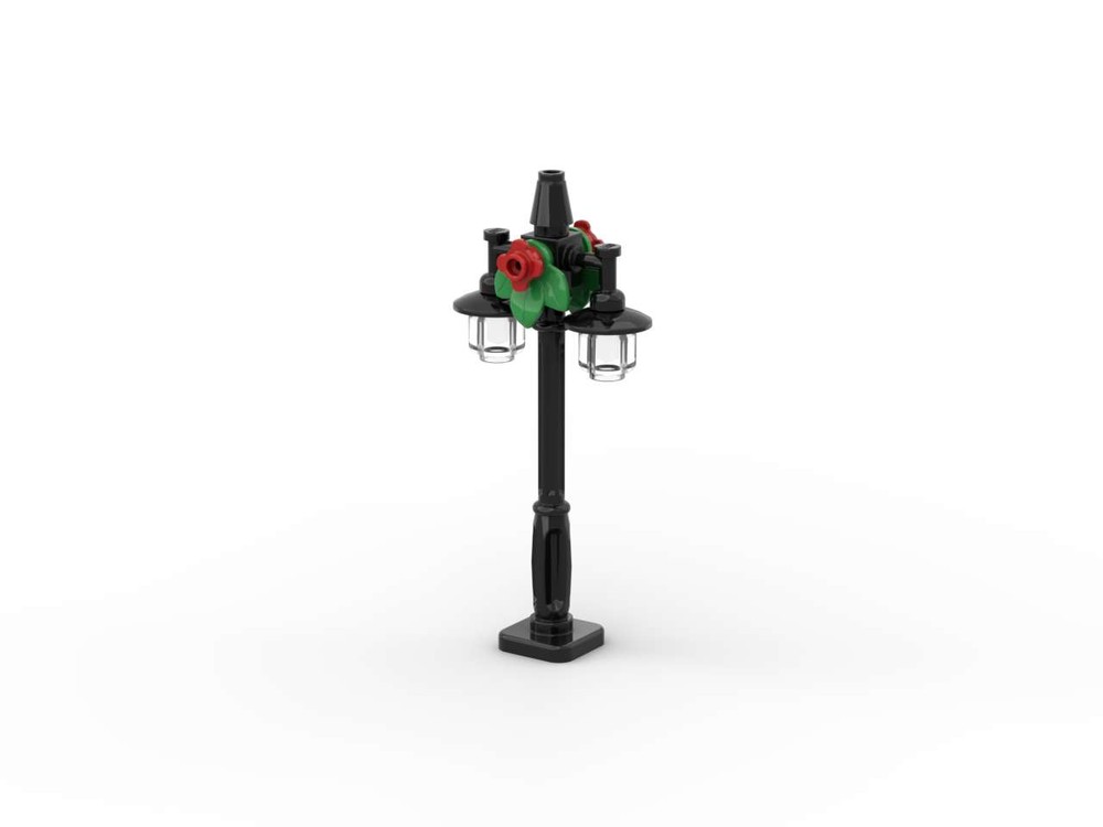 Lego christmas village lamppost