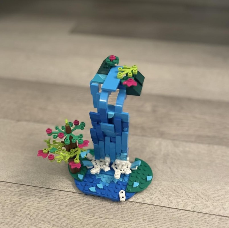 Lego Exotic Waterfall