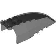 Lego Windscreen 8 x 4 x 2 with 4 Studs and Handle / Trans-Black