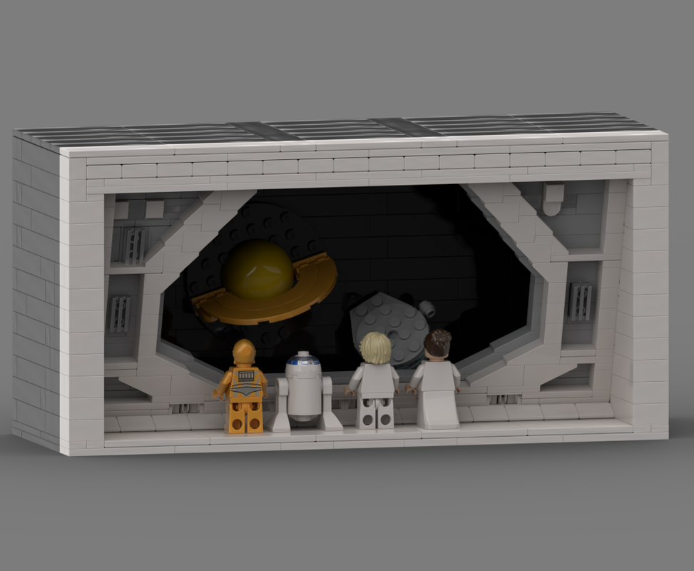 Lego Empire Strikes Back Last Scene