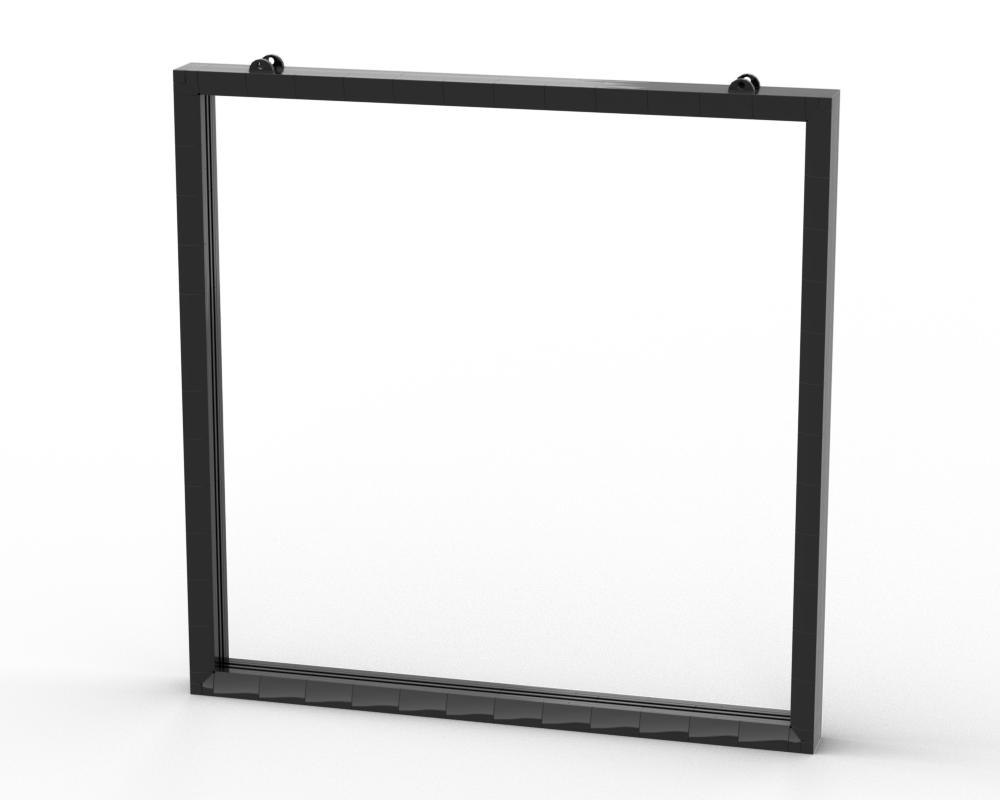 Lego Frame for "Stained Glass" Mosaic