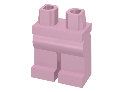 Lego Hips  and Legs Plain / Pink