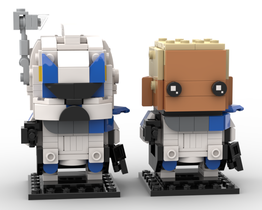 Lego Phase 1 Captain Rex Brickheadz