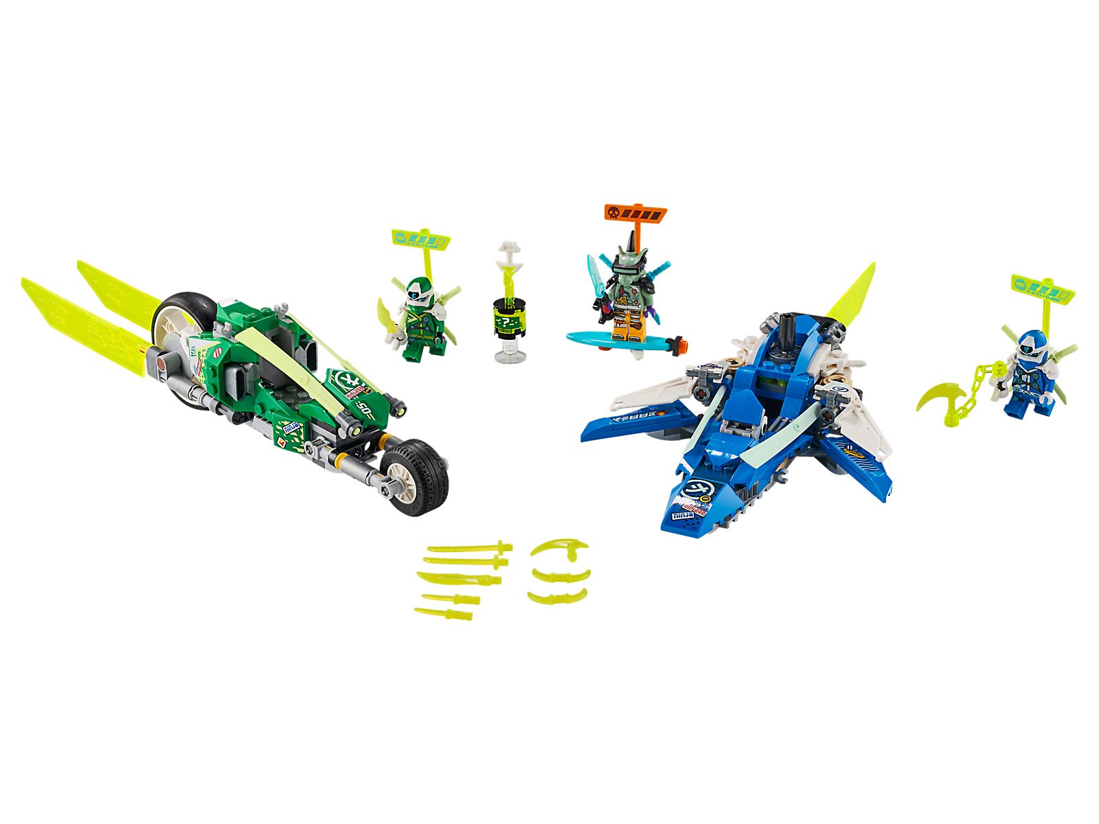 Lego Jay and Lloyd's Velocity Racers