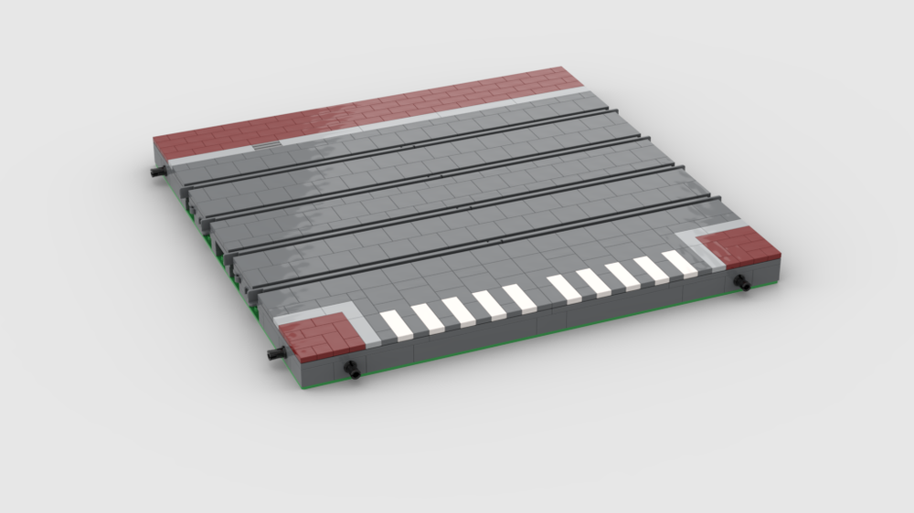 Lego Modular street crossing