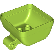 Lego Duplo Tipper Box 4 x 4 x 2 / Lime