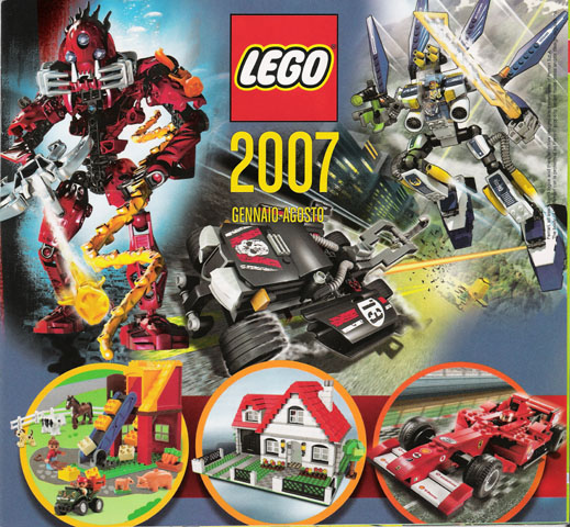 Lego 2007 Large Italian January - August (451.2184-IT)