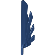 Lego Creature Body Part, Wing 9L with Stylized Feathers / Dark Blue