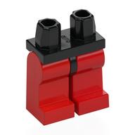 Lego Hips and Red Legs / Black
