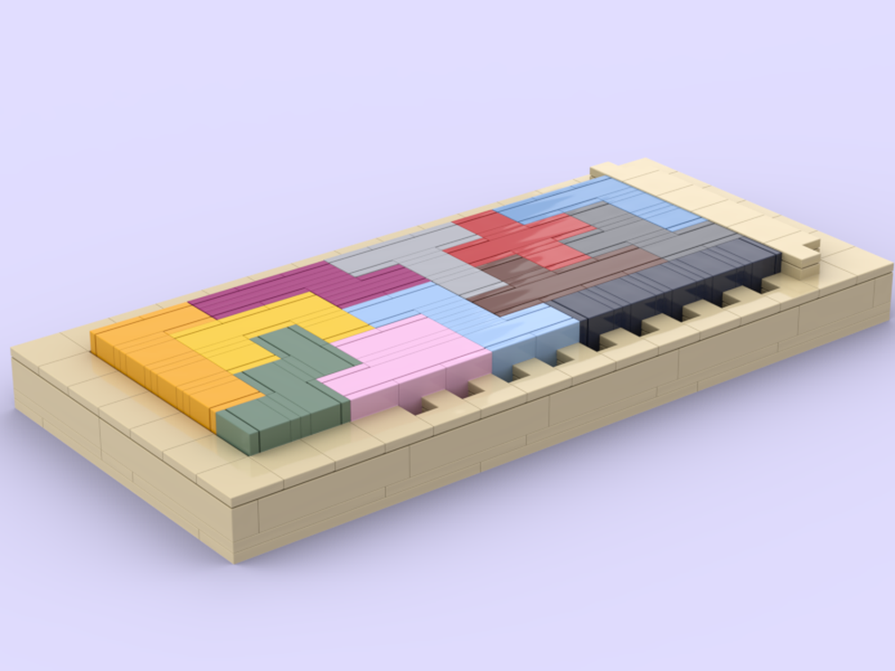 Lego Pentomino / Katamino Puzzle Board
