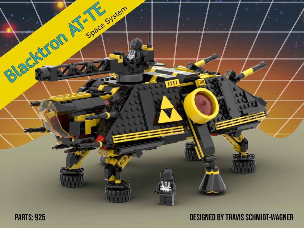 Lego Blacktron AT-TE Alt Build 10355