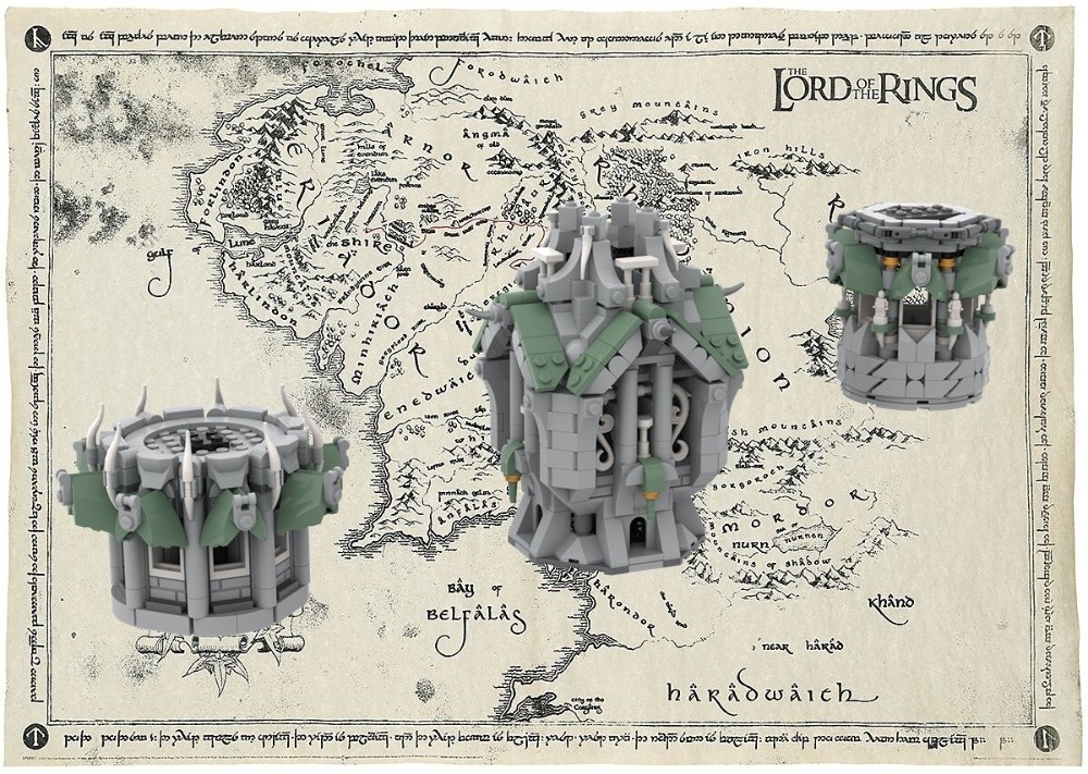 Lego Rivendell Pack Tower's extension