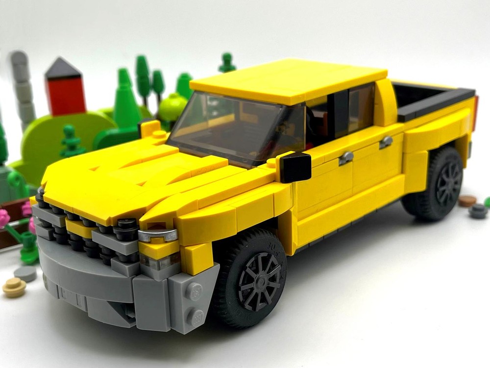 Lego Bowtie Silverado - Yellow