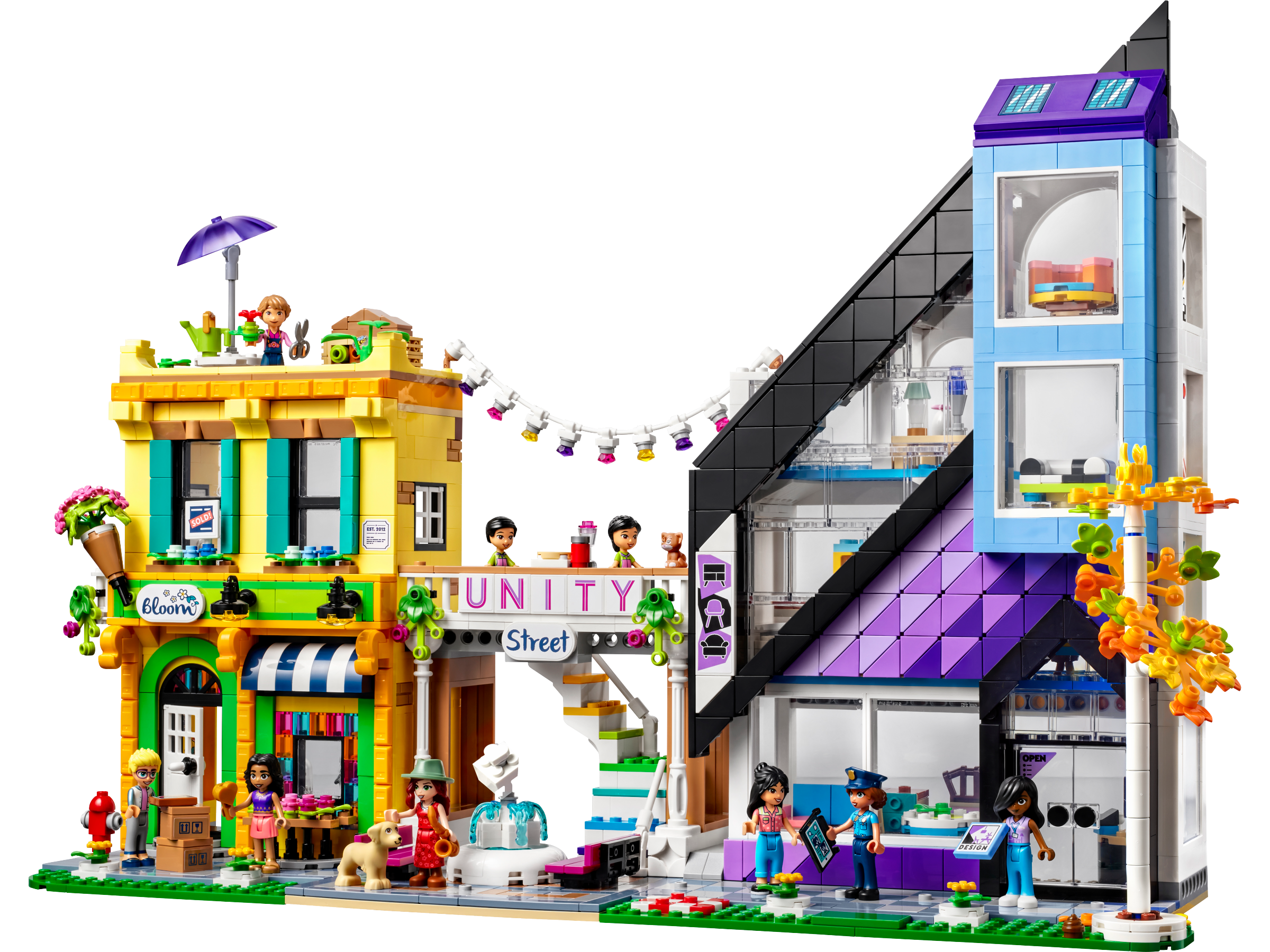 Lego Downtown Flower and Design Stores