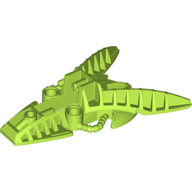 Lego Large Figure Foot, Piraka Mechanical / Lime