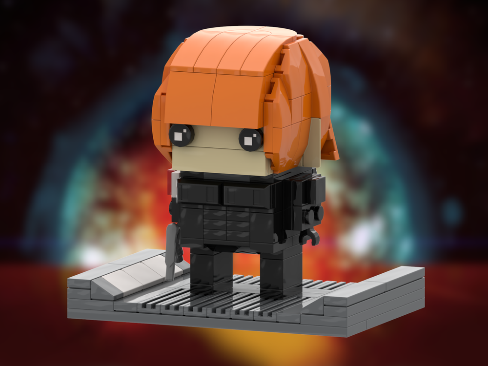 Lego Commander Shepard Brickhead - Female