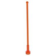Lego Antenna 8H Whip / Trans-Neon Orange